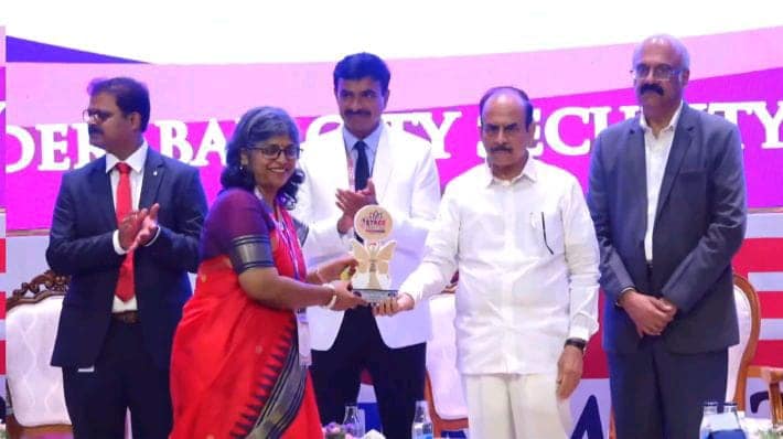 Kaam4U Foundation received recognition from the Deputy Chief Minister of Telangana, Sri Mir Mahmood Ali, at the STREE 2023 summit organised by Hyderabad City Security Council